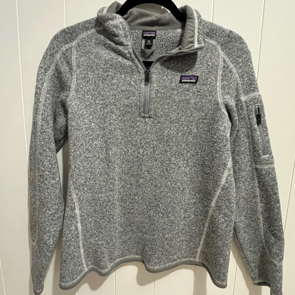 Patagonia Better Sweater Quarter Zip in Grey